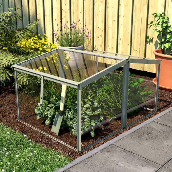 Broeikas Parsley Planter small groengrijs 4 mm veiligheidsglas
