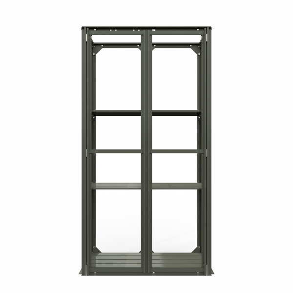 Kweekkast Urban Grower Large groengrijs 3 mm transparant polycarbonaat
