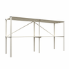Royal Kweektafel vrijstaand wit90x165x45 cm