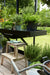 Kweektafel 141 x 52 cm lade zwart
