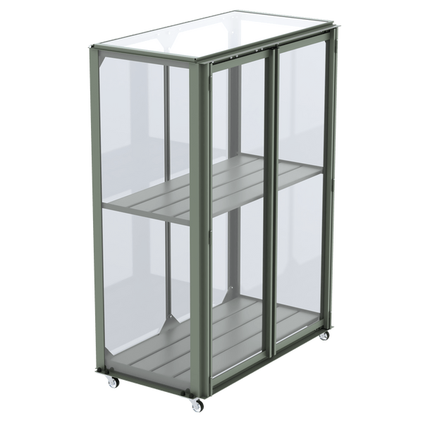 Kweekkast Urban Grower Medium groengrijs 3 mm transparant polycarbonaat