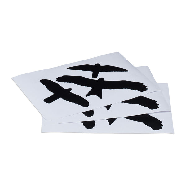 Window stickers bird 9 pieces in set