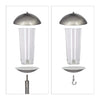 Bird feeder with pole