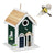 Decoratief Vogelhuisje Landhuis Hout | Relaxdays