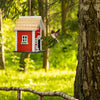 Decoratief vogelhuisje landhuis