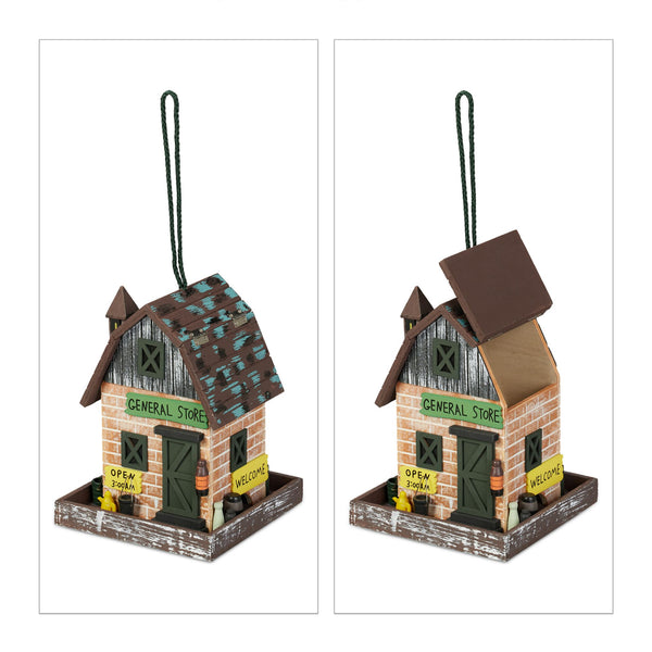 Decoratie vogelhuisje winkel design