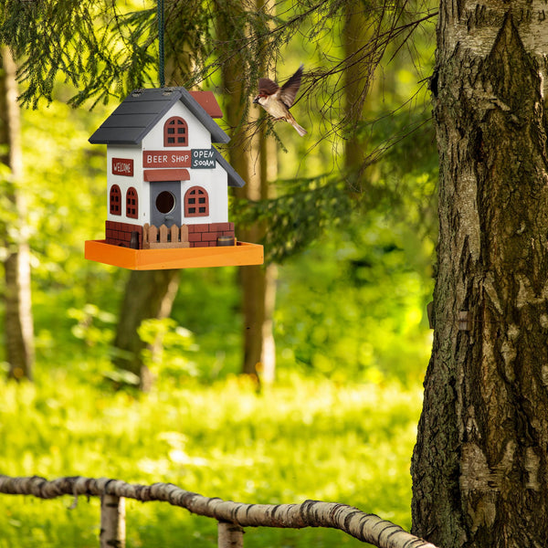 Decoratie vogelhuisje kroeg