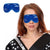 Verkoelend oogmasker met gel – set van 2, warm en koud te gebruiken | Relaxdays