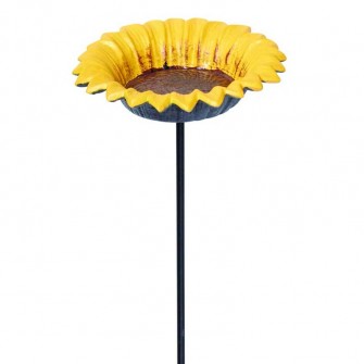 Gardman Vogelbad/Futternapf Sonnenblume auf Nadel