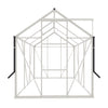Tuinkas Kate I wit 3 mm veiligheidsglas
