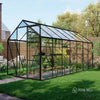 Tuinkas Kate V zwart 3 mm veiligheidsglas