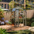 Royal Well Tuinkas Anne II – kleur ‘Groengrijs RAL7009’ met 3mm veiligheidsglas (inclusief fundament)