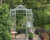 Royal Well Tuinkas Anne III – kleur ‘Groengrijs RAL7009’ met 3mm veiligheidsglas (inclusief fundament)