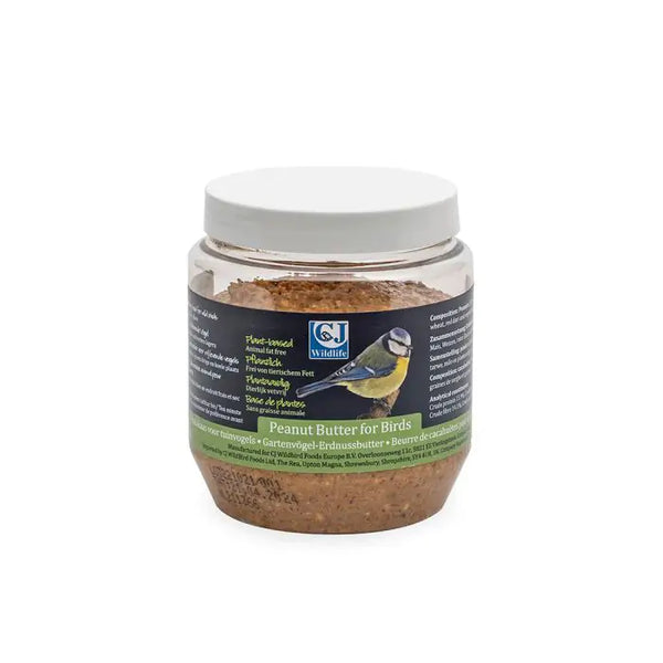 Erdnussbutter für Vögel, reich an Proteinen