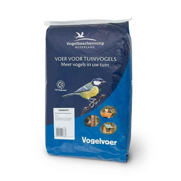 Vogelbescherming Premium No Mess – Onkruidvrij, schilvrij strooivoer zonder rommel