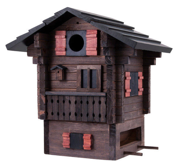 Multiholk Fjällstugan birdhouse/feeder
