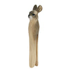 DecoClip Rabbit wood carving clothespin