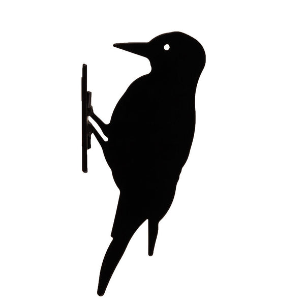 Silhouet – Bonte Specht – Metalen wanddecoratie voor tuin & balkon