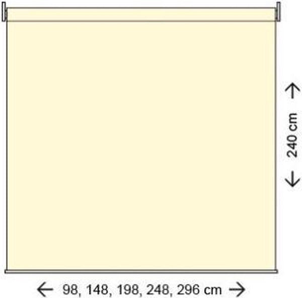 Coolfit rolgordijn antraciet
