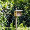 Mangeoire murale Tilburg – Mangeoire compacte pour petits oiseaux de jardin