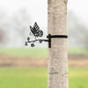 Metalen vlinder
