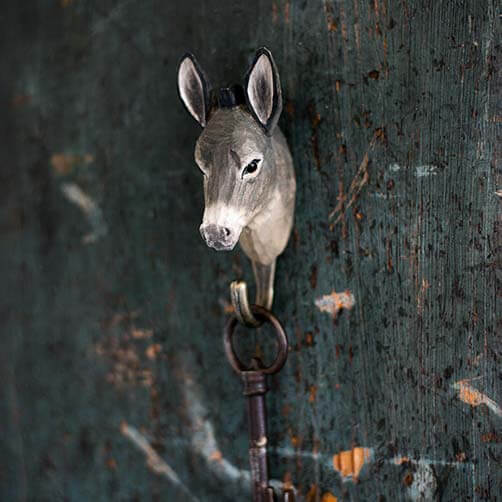 Wildlife Garden - Clothes Hook Donkey