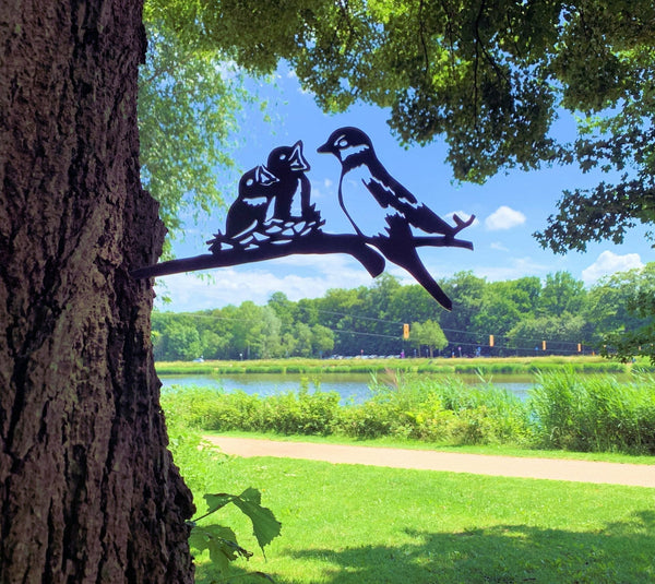 Birdwise - Spatzen mit Nachwuchs