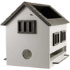 Wildlife Garden - Birdhouse with bath, grey