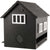 Wildlife Garden - Birdhouse with bath, black