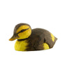 Houten decovogel wild eendje (eendenkuiken), handgesneden | DecoBird
