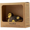 Houten decovogel wild eendje (eendenkuiken), handgesneden | DecoBird