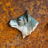 Magnet - Grauer Wolf