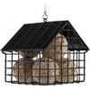 Wildlife Garden - Black Bird Feeder for Fat Balls