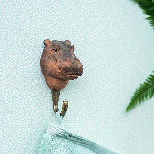 Wildlife Garden - Nilpferd-Kleiderhaken