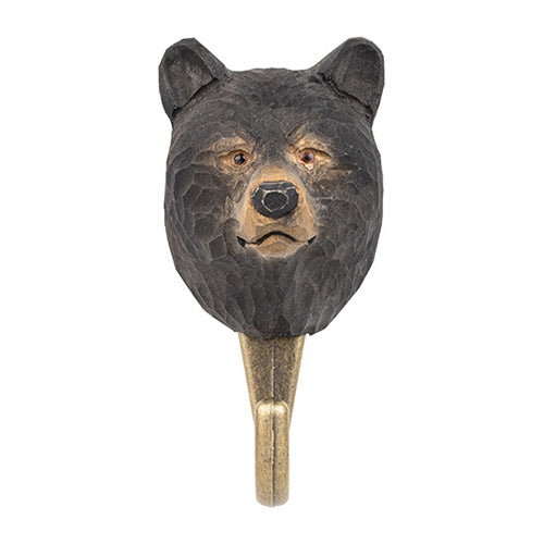 Wildlife Garden – Kleiderhaken mit schwarzem Bärenmotiv