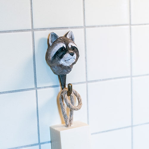 Wildlife Garden - Raccoon Clothes Hook