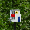 Multiholk De Stijl – Design Vogelhuis & Voederhuis (FSC Hout)