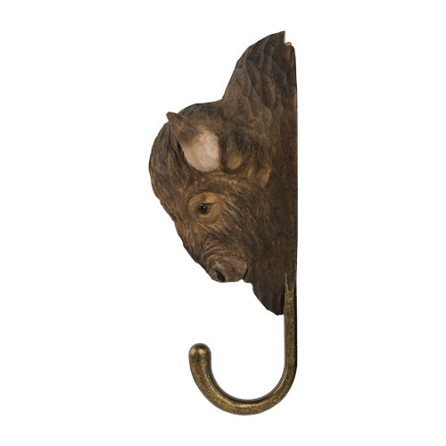 Wildlife Garden - American Bison Clothes Hook