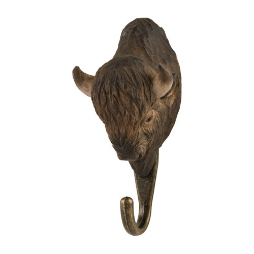 Wildlife Garden - American Bison Clothes Hook