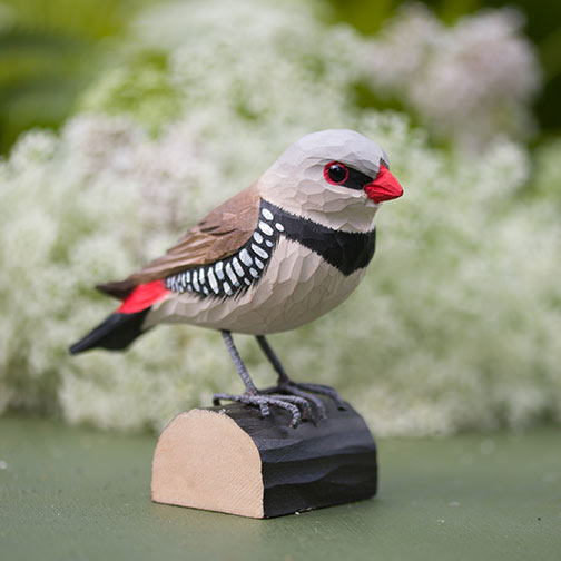 DecoBird Diamant à gouttes pointillées