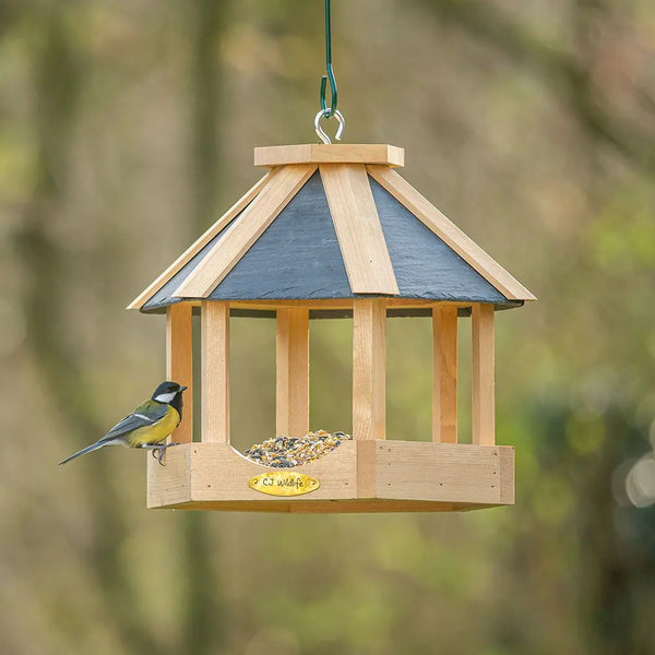 Mangeoire pour oiseaux Penn 2-en-1 - ardoise