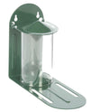 Squirrel feeding house metal green
