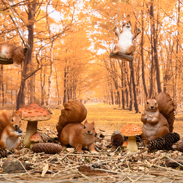 Sitzendes Eichhörnchen S