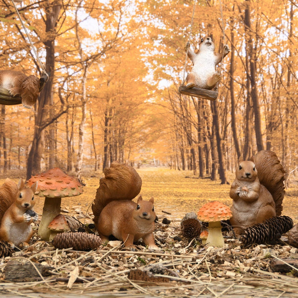 Eichhörnchen in der Hängematte