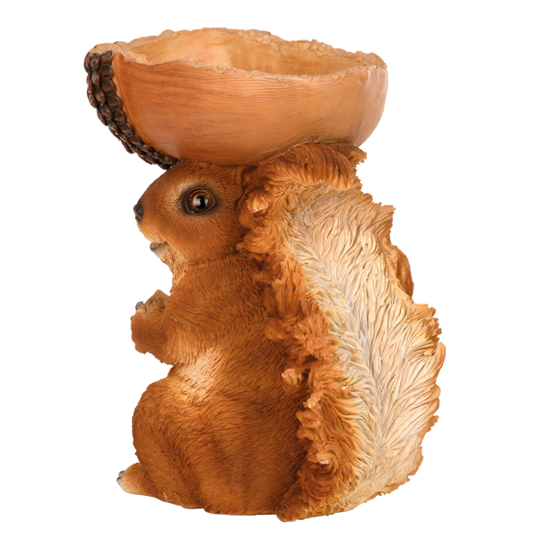 Eikelvoederschaal met eekhoorn