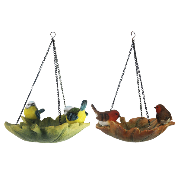 Blattförmiges hängendes Vogelbad