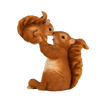 Eichhörnchen mit Baby