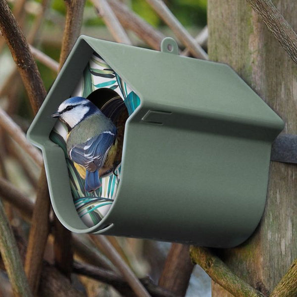 SingingFriend - Peanut butter jar holder Evie - Wild green