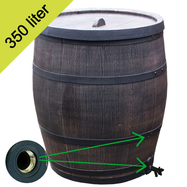 Roto regenton 350 liter bruin
