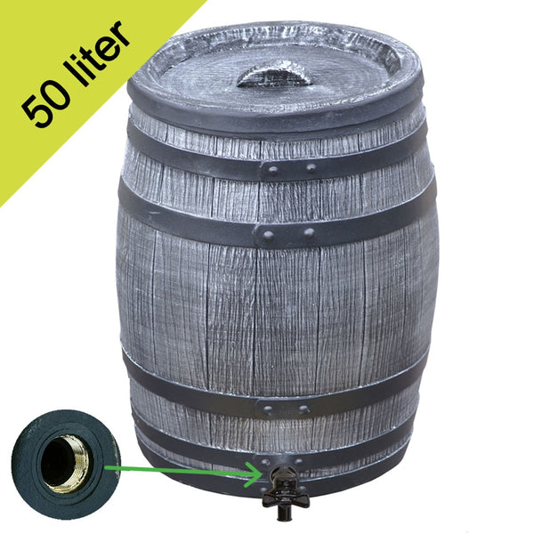 Roto regenton 50 liter grijs